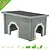 Trixie Outdoor Rabbit House Grey with 2 Entrances 50 cm