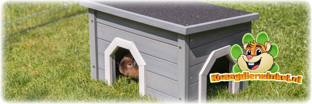 TRIXIE Rabbit House for Rabbit and Guinea Pig for Outdoors