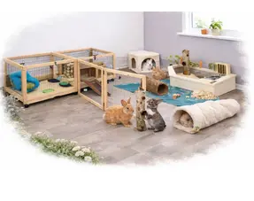 habitación de conejos