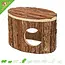 Houten Huis Hol 17 cm voor muizen en (dwerg)hamsters