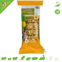 Getreidelose Kräuterrolle Ringelblume & Banane