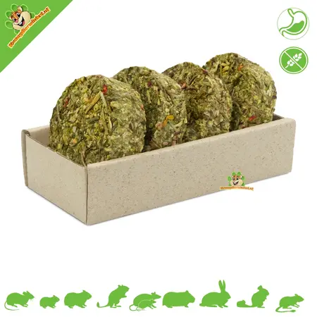 JR Farm Getreidelose Kräuterbrötchen Petersilie und Himbeere