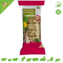 Getreidelose Kräuterbrötchen Petersilie und Himbeere