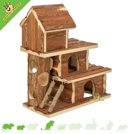 Trixie Natural Living Hamsterhuis Tammo 30 cm voor Muizen en Dwerghamsters