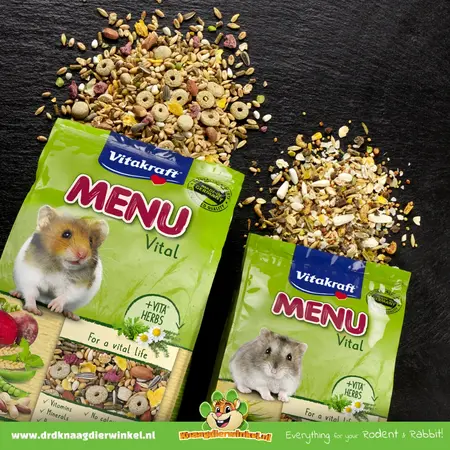 Vitakraft Menú Premium Vital Hamster 1 kg Comida para hámster