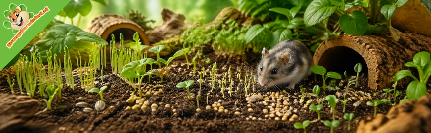 Humus, zand en zaden: zo maak je een levende scape vol graafplezier