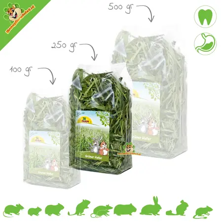 JR Farm Avena verde para roedores y conejos