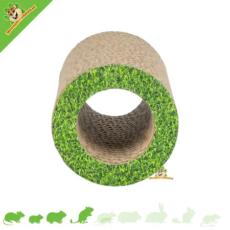 Trixie Tunnel en carton de 15 cm pour souris, hamsters et gerbilles