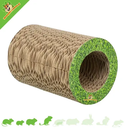Trixie Cardboard Tunnel 15 cm for mice, hamsters, and gerbils
