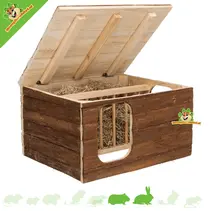 Domek Hilke z wbudowanym stojakiem na siano 40 cm