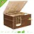 Trixie Hilke House with built-in Hay Rack 40 cm