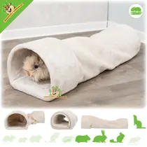 Túnel de felpa Relax Beige 80 cm