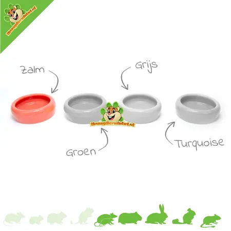 Trixie Bol de cerámica para alimentos de 13 cm