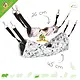 Tunnel suspendu Clara pour rongeurs (souris, rats, octodons et furets)