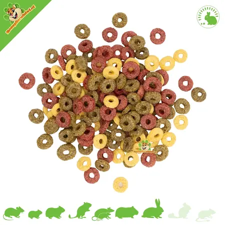 JR Farm Luzerne (Alfalfa) & Maïs Ringen 200 gram