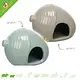 Maison pour hamster en céramique, couleur gland vert/marron