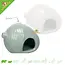 Ceramic Hamster House Acorn Green/Brown