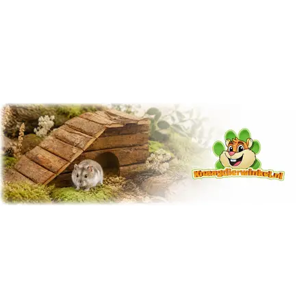Farmers Slanted Mahogany Rodent House 34 cm