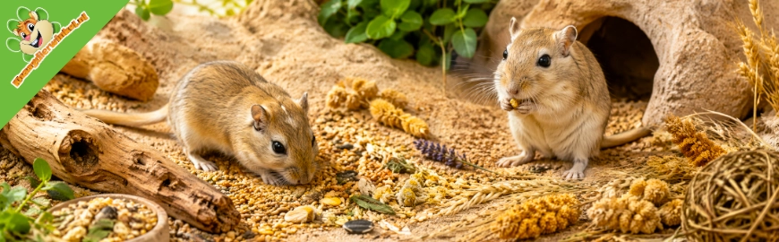 Gerbilvoeding en foerageren: zo voer je gerbils natuurlijk en bewust