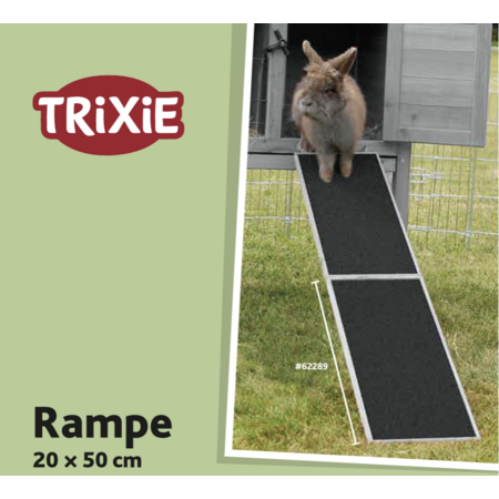 Trixie 50 cm lange Holzrampe für Meerschweinchen und Kaninchen