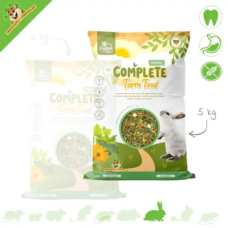 JR Farm Aliment complet pour lapins : Timothy