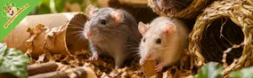 Tamme ratten: nieuwe studie over huisvesting, verrijking en gedrag