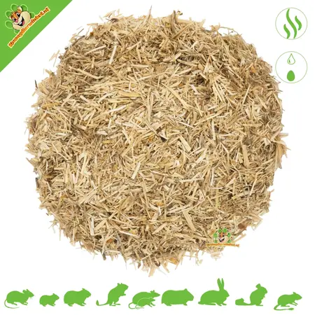 JR Farm Lecho de Lino Nature Clean 35 Litros para Roedores y Conejos