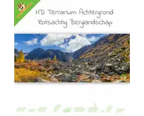 HD Terrarium Background Rocky Mountain Landscape for Small Rodents