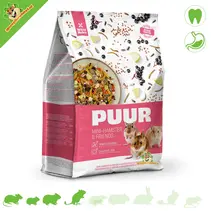 PUUR Mini-Hamster & Friends Aliment pour hamsters nains 400 grammes