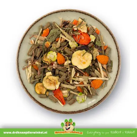 Witte Molen Witte Molen PUUR Konijn comida para conejos – mezcla natural con verduras y hierbas