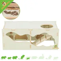 Watchbox Huis Plat Dak 30 cm