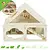 Watchbox Huis Punt Dak 30 cm