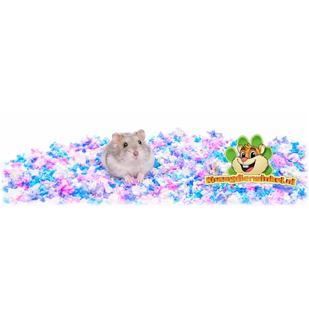 PetsPick Über Confetti Paper Bedding – Soft Paper Substrate