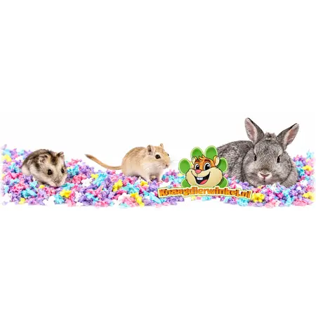 Chipsi Carefresh Confetti Papierbodembedekking voor Knaagdieren en Konijnen