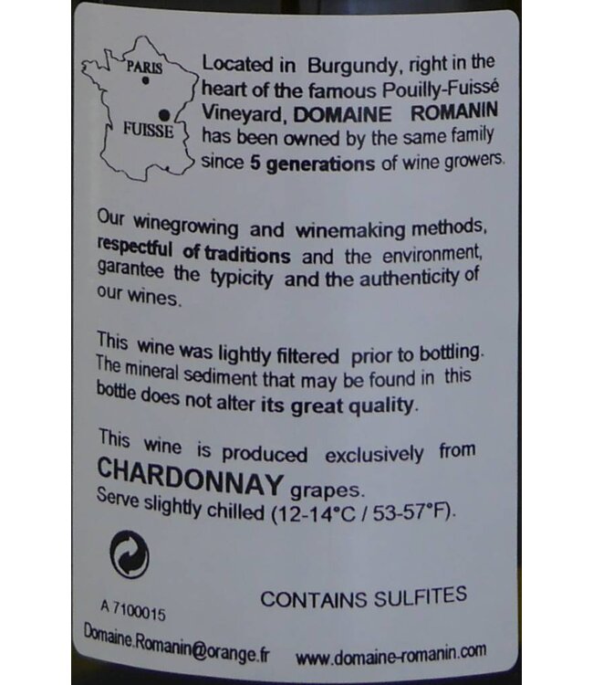 Domaine Romanin - Macon-Villages