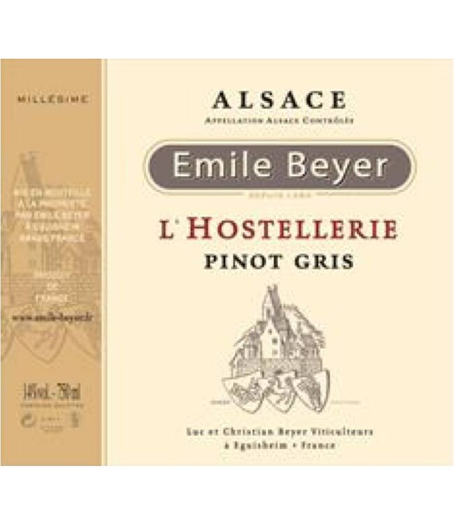 Domaine Emile Beyer - Pinot Gris "L'Hostellerie"