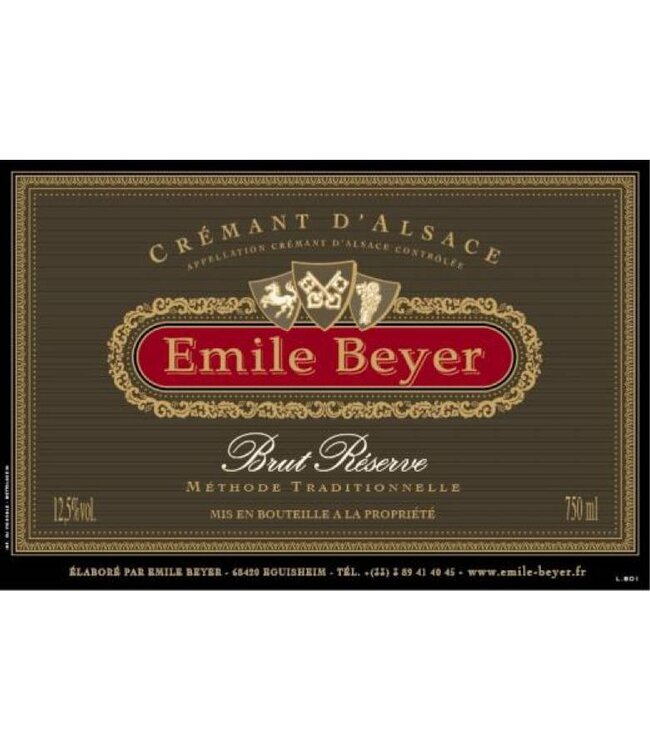 Crémant d'Alsace Brut Réserve - Domaine Emile Beyer