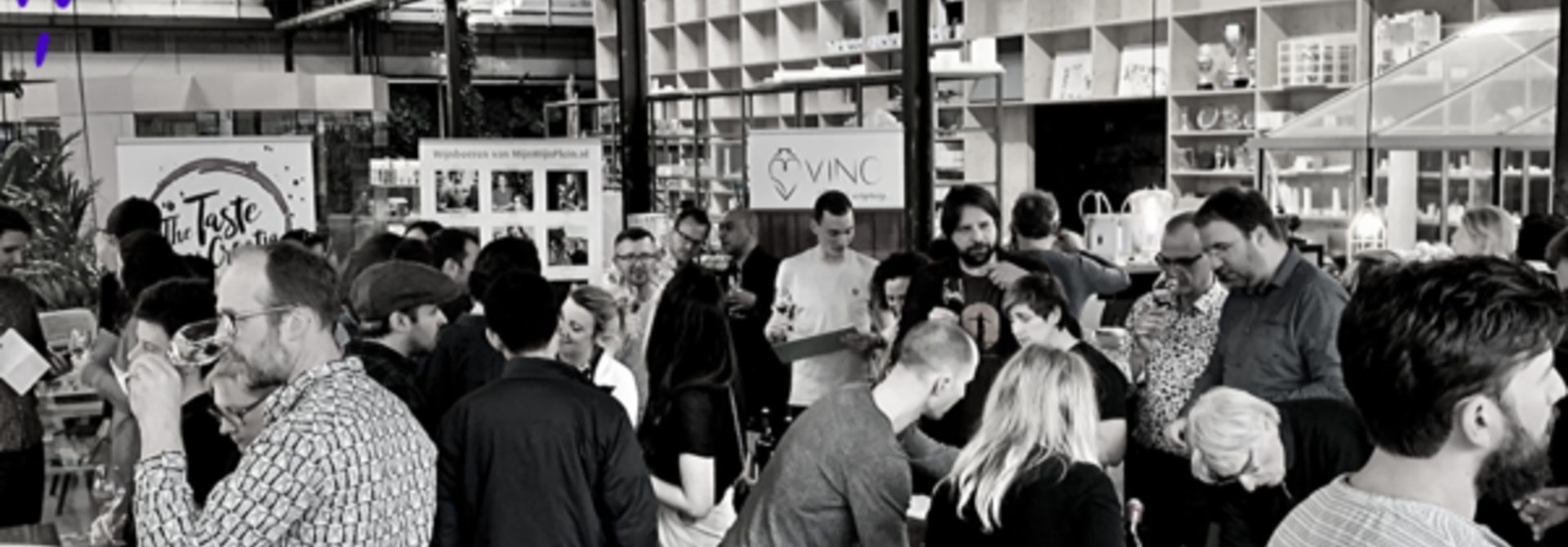 Grote wijnproeverij in INAT kantine Amsterdam op 10 november 2019 van 15:00 tot 18:00 uur