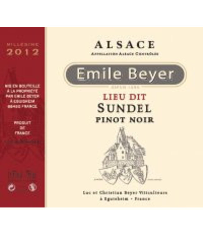 Domaine Emile Beyer - Pinot Noir "Lieu-dit Sundel"