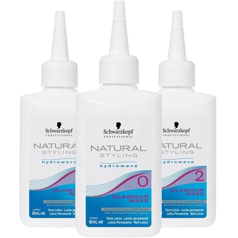 Schwarzkopf Natural Styling Hydrowave Glamour Permanent Vloeistof - 80ml