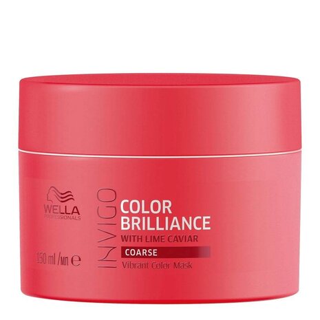 Wella Invigo Color Brilliance Masker - weerbarstig/dik haar