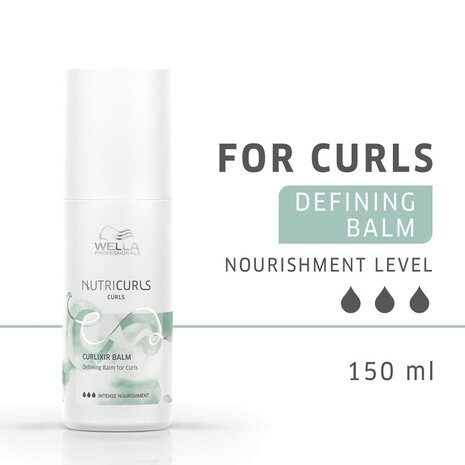Wella Nutricurls Curlixir Defining Balm - 150ml