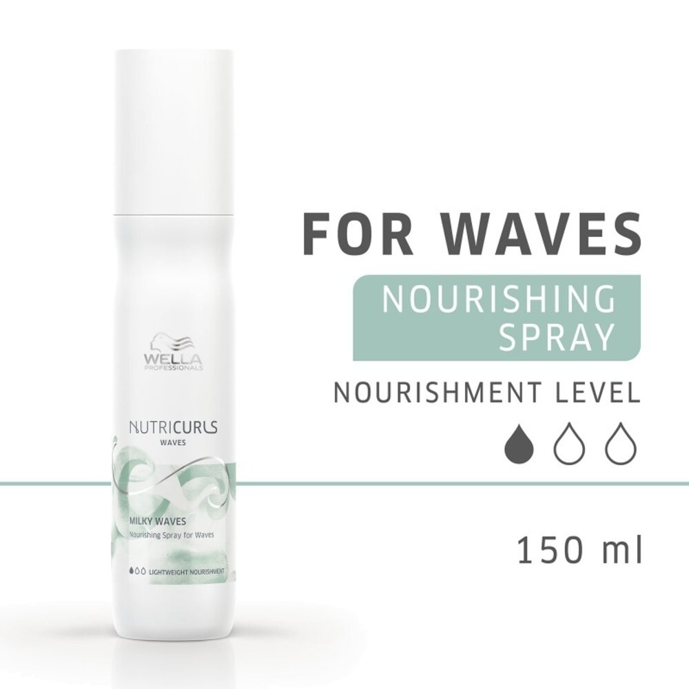 Wella Nutricurls Milky Waves Nourishing Spray - 150ml