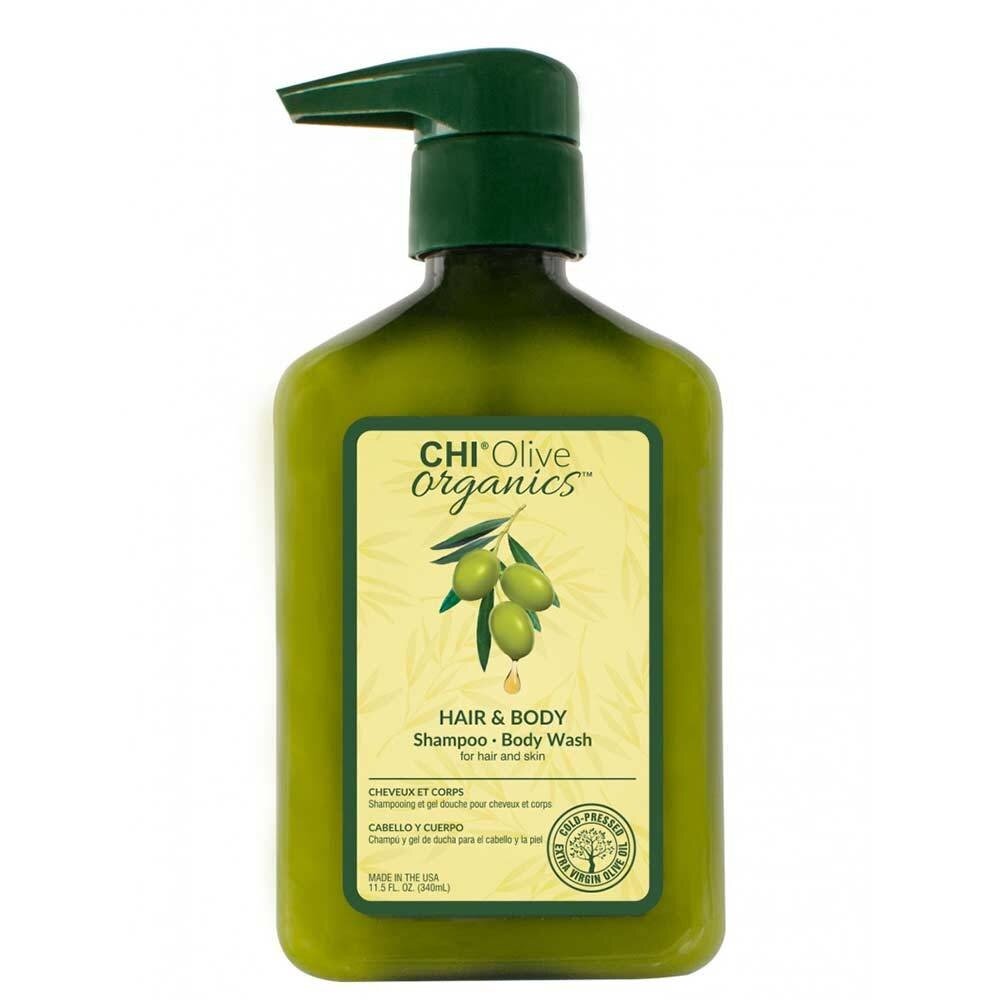 CHI Olive Organics Hair & Body Shampoo - 340ml