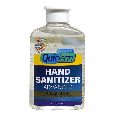 Quiclean Desinfecterende Handgel 70% Alcohol - 24X250ml