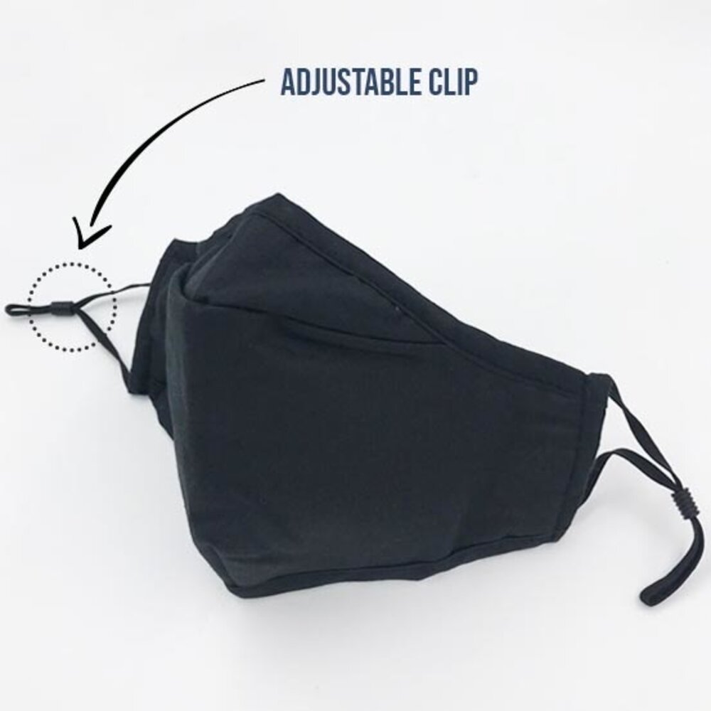 3 Laags Mondkapjes Classic Zwart