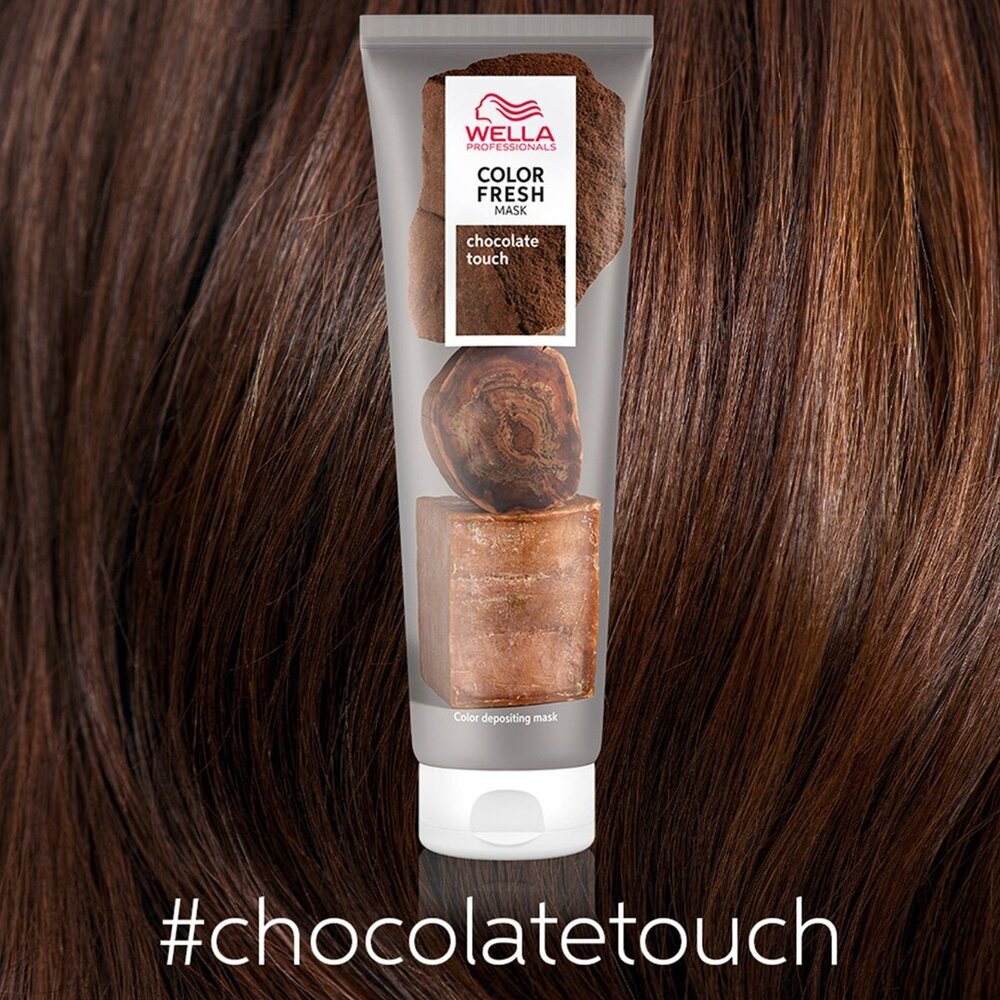 Wella Color Fresh Chocolate Touch Mask - 150ml