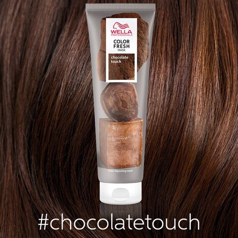 Wella Color Fresh Chocolate Touch Mask - 150ml