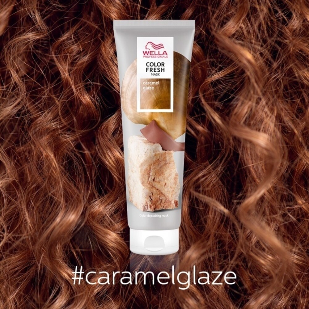 Wella Color Fresh Caramel Glaze Mask - 150ml