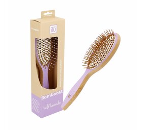 Bamboom Detangler Hairbrush - Wild Lavender Bamboom Detangler Hairbrush - Wild Lavender